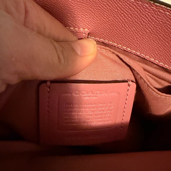 Coach Pink Satchel Bag - Picture 4 of 4